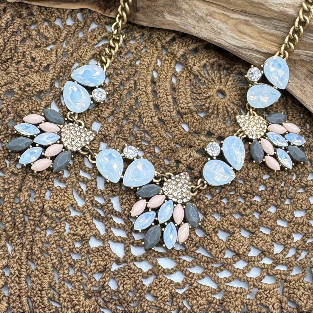 J. Crew Statement Necklace.  Charming Pastel Colors